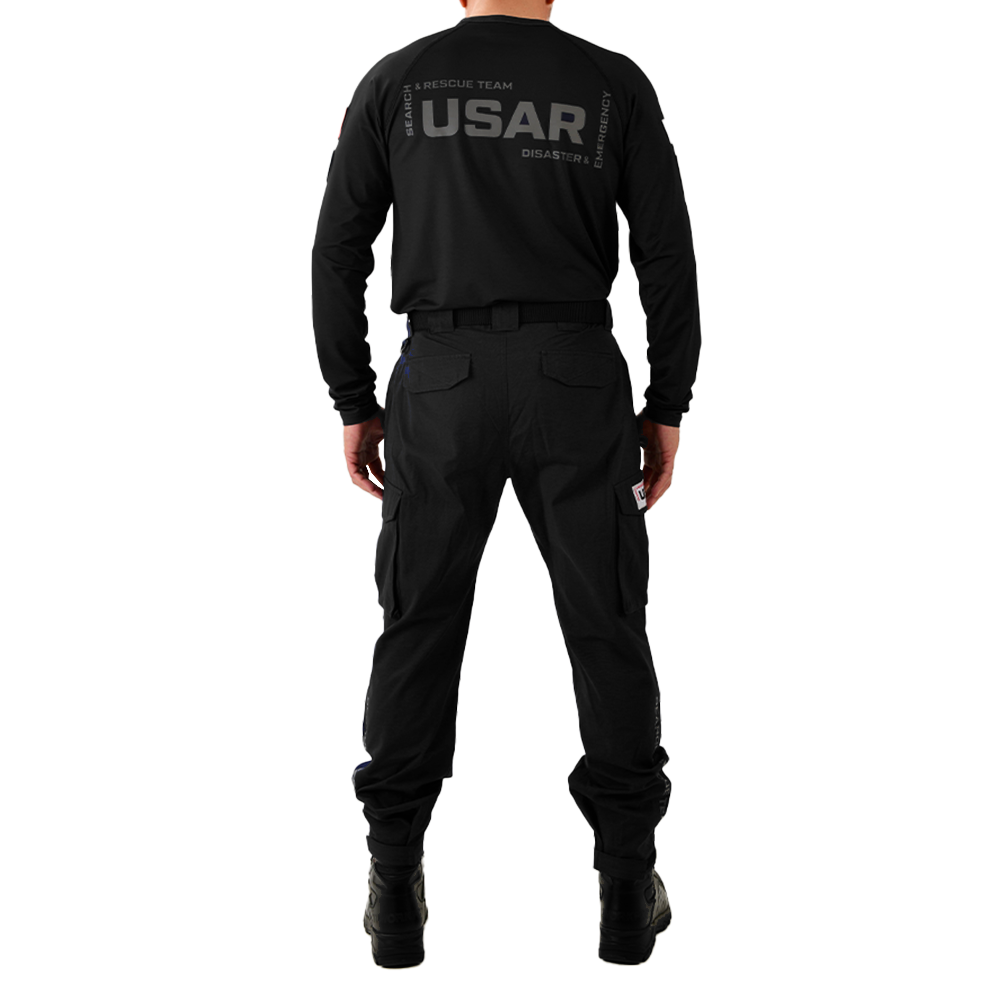 Cyclone Long Sleeve Operational Tshirt -Black