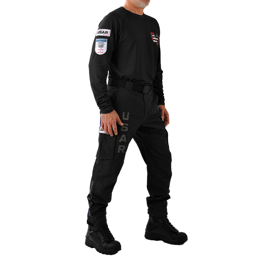 Cyclone Long Sleeve Operational Tshirt -Black