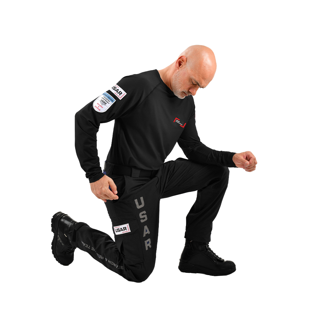 Cyclone Long Sleeve Operational Tshirt -Black