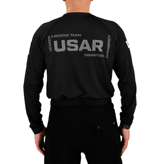 Cyclone Long Sleeve Operational Tshirt -Black