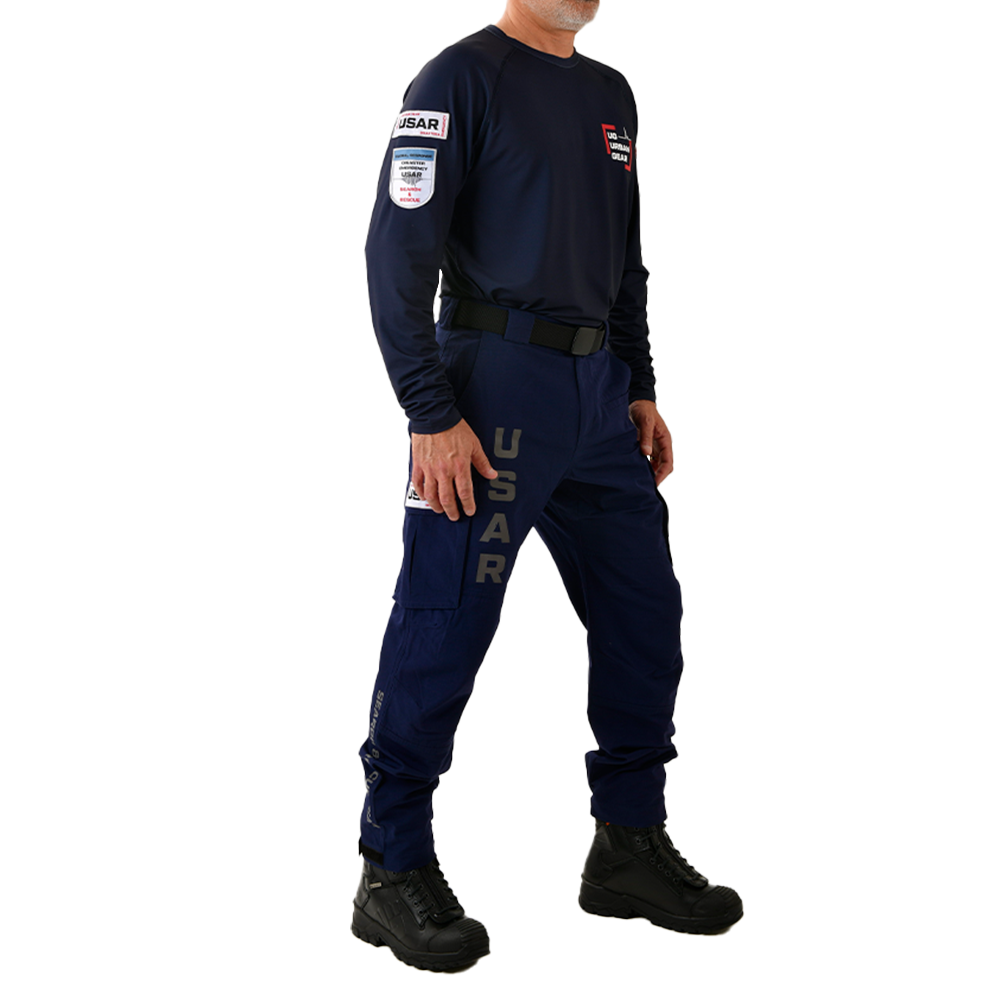 Cyclone Long Sleeve Operational T-Shirt - Navy