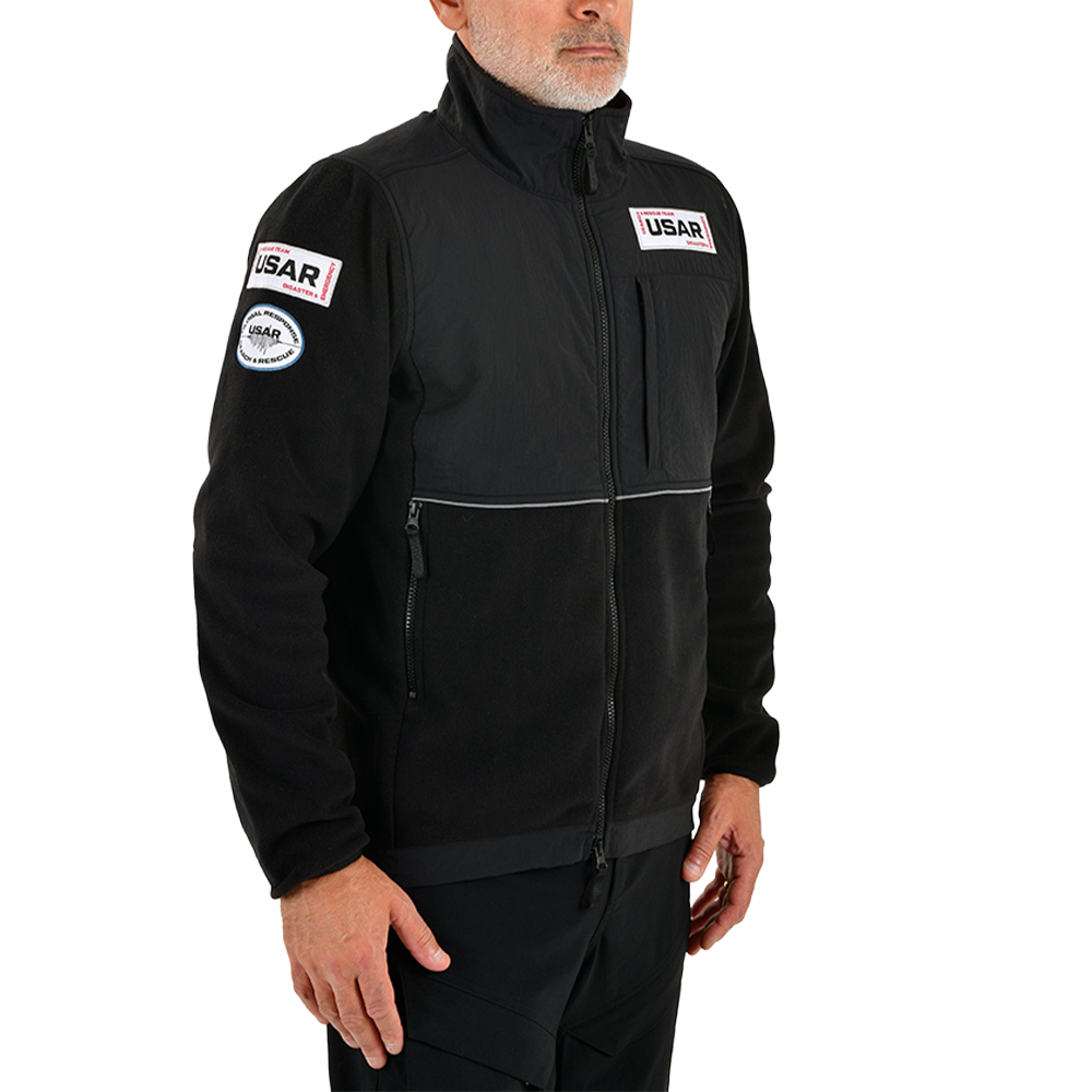 Indus Operational Fleece Jacket - Black
