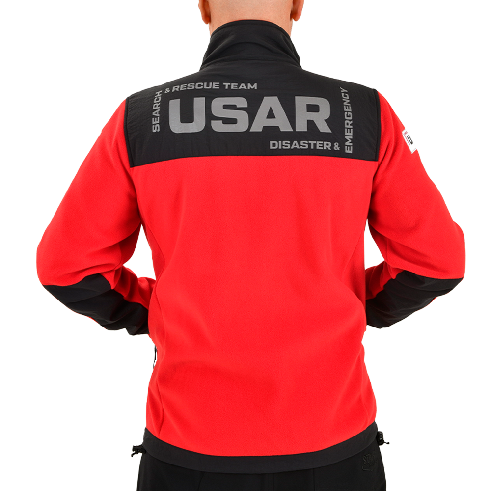 Indus Operational Fleece Jacket  - Red