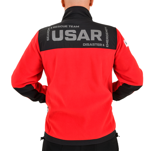 Indus Operational Fleece Jacket  - Red