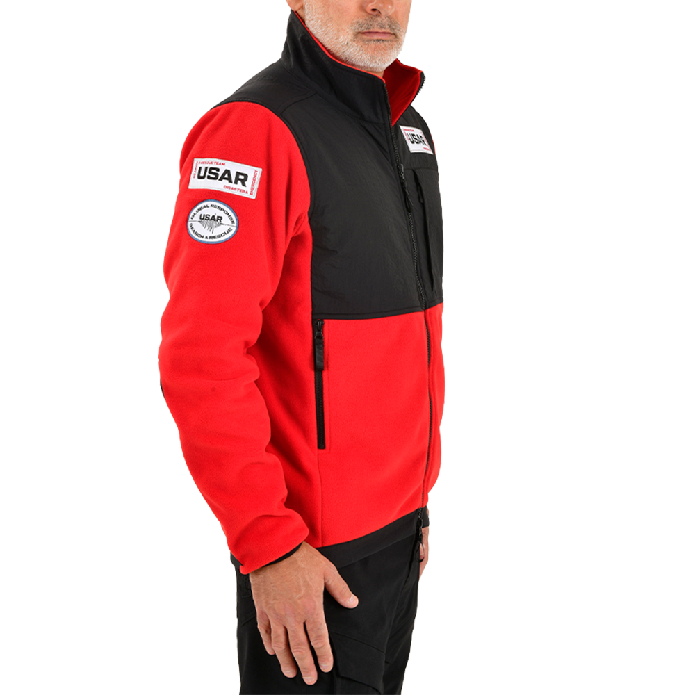 Indus Operational Fleece Jacket  - Red