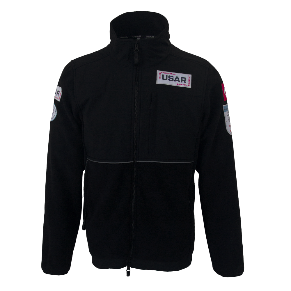 Indus Operational Fleece Jacket - Black