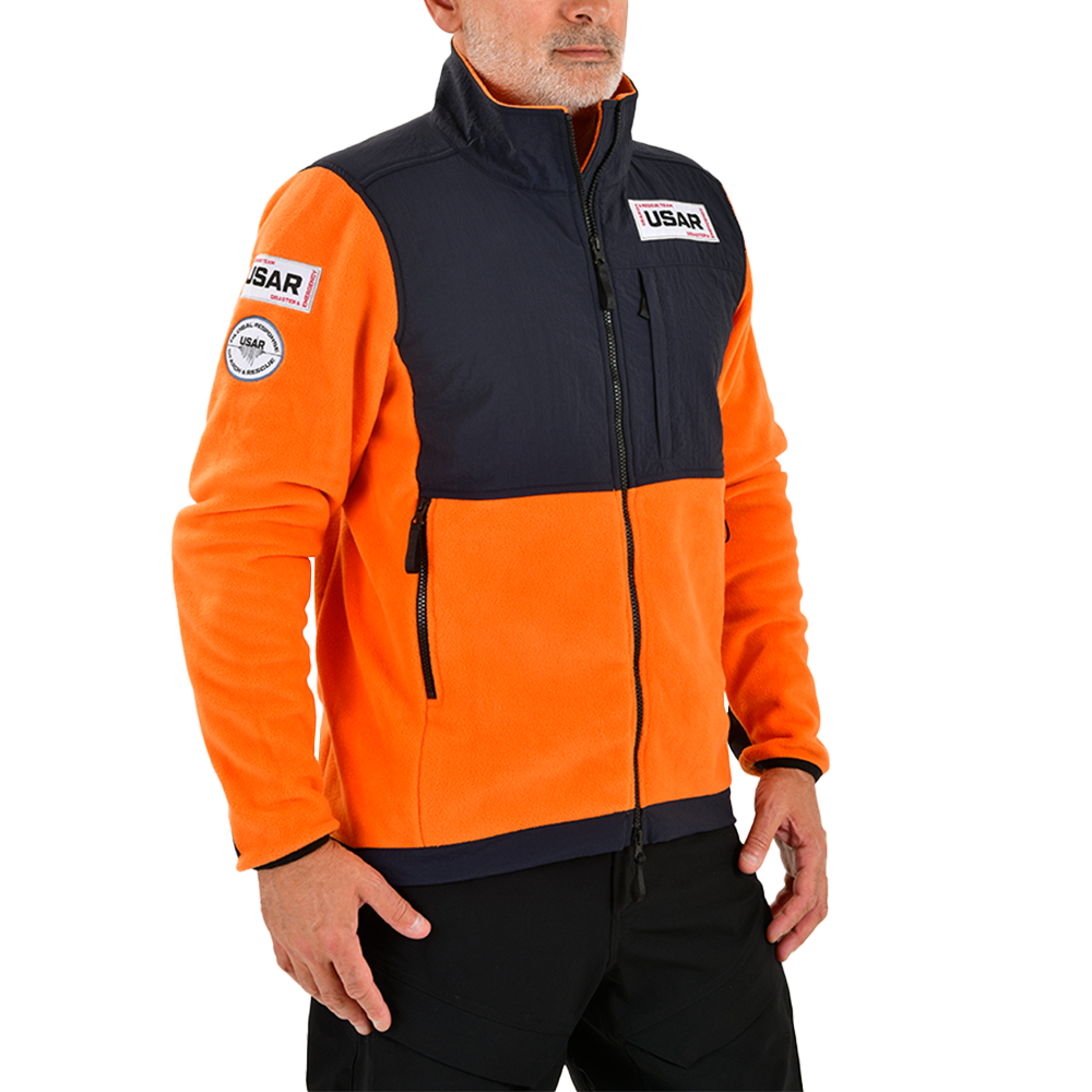 Indus Operational Fleece Jacket –  Orange