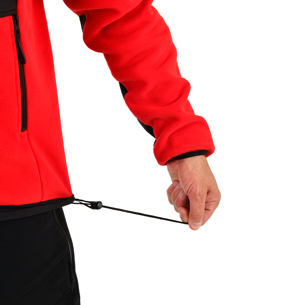 Indus Operational Fleece Jacket  - Red