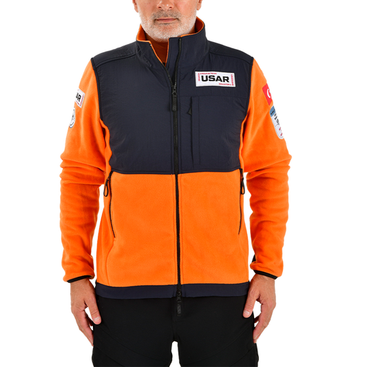 Indus Operational Fleece Jacket –  Orange
