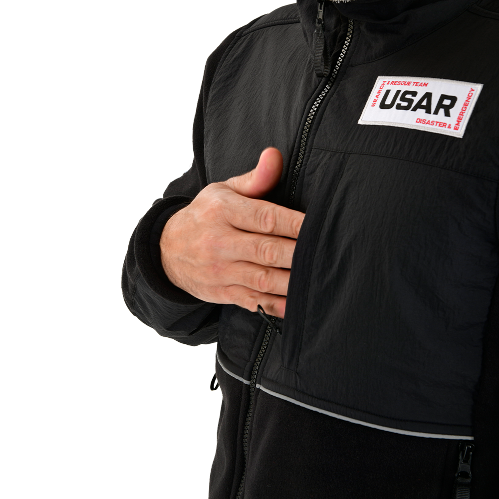 Indus Operational Fleece Jacket - Black