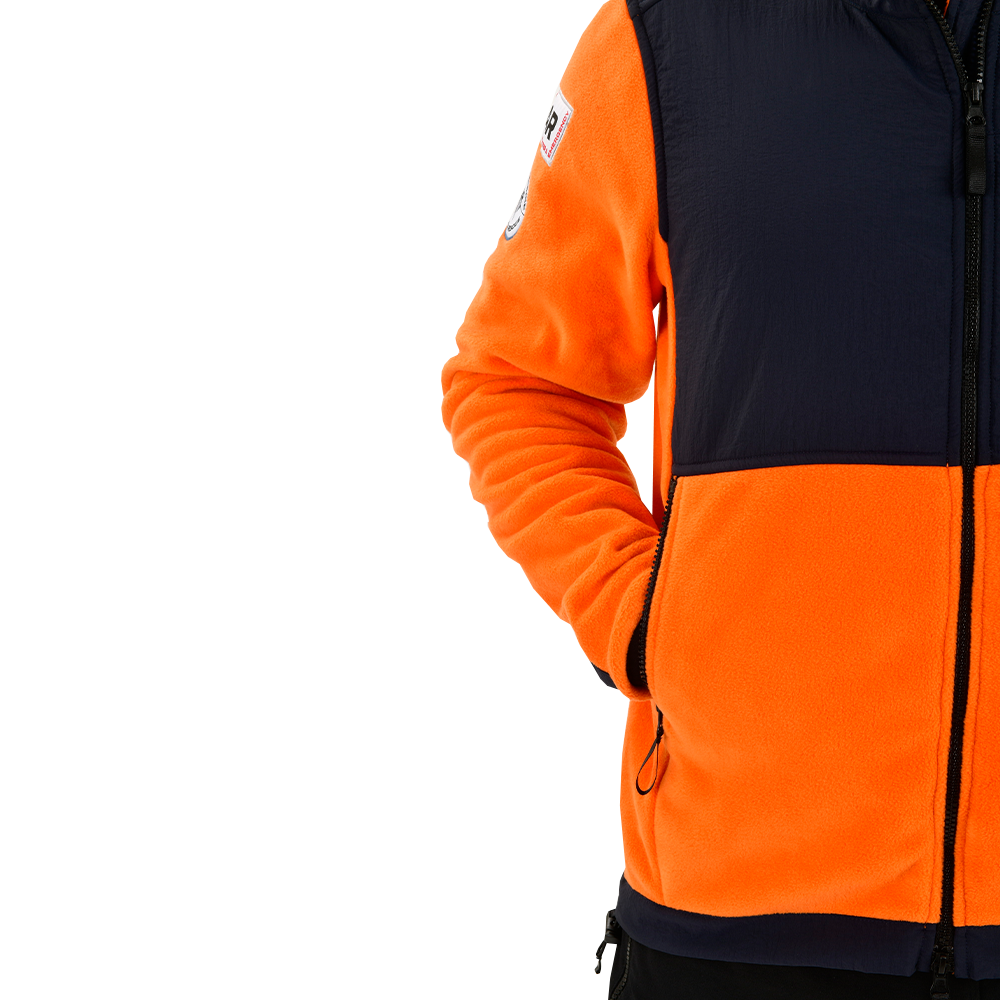 Indus Operational Fleece Jacket –  Orange