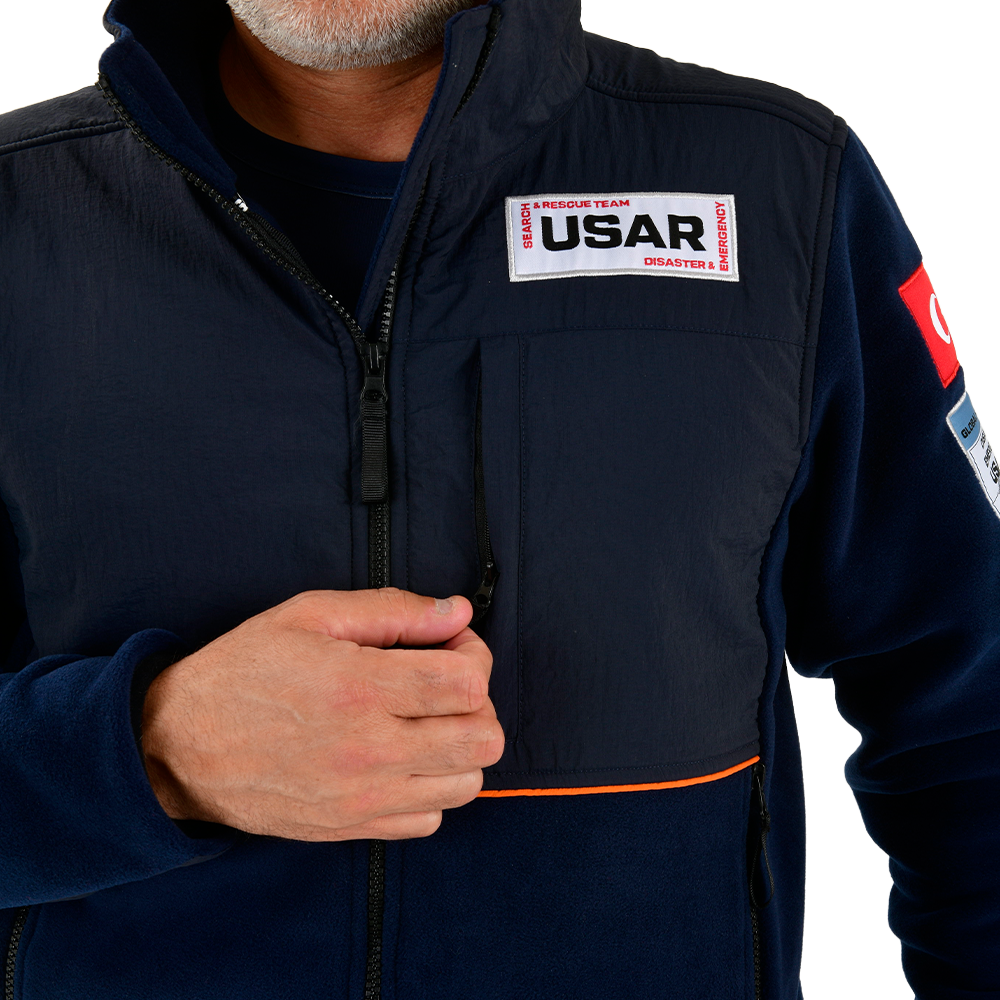 Indus Operational Fleece Jacket - Navy