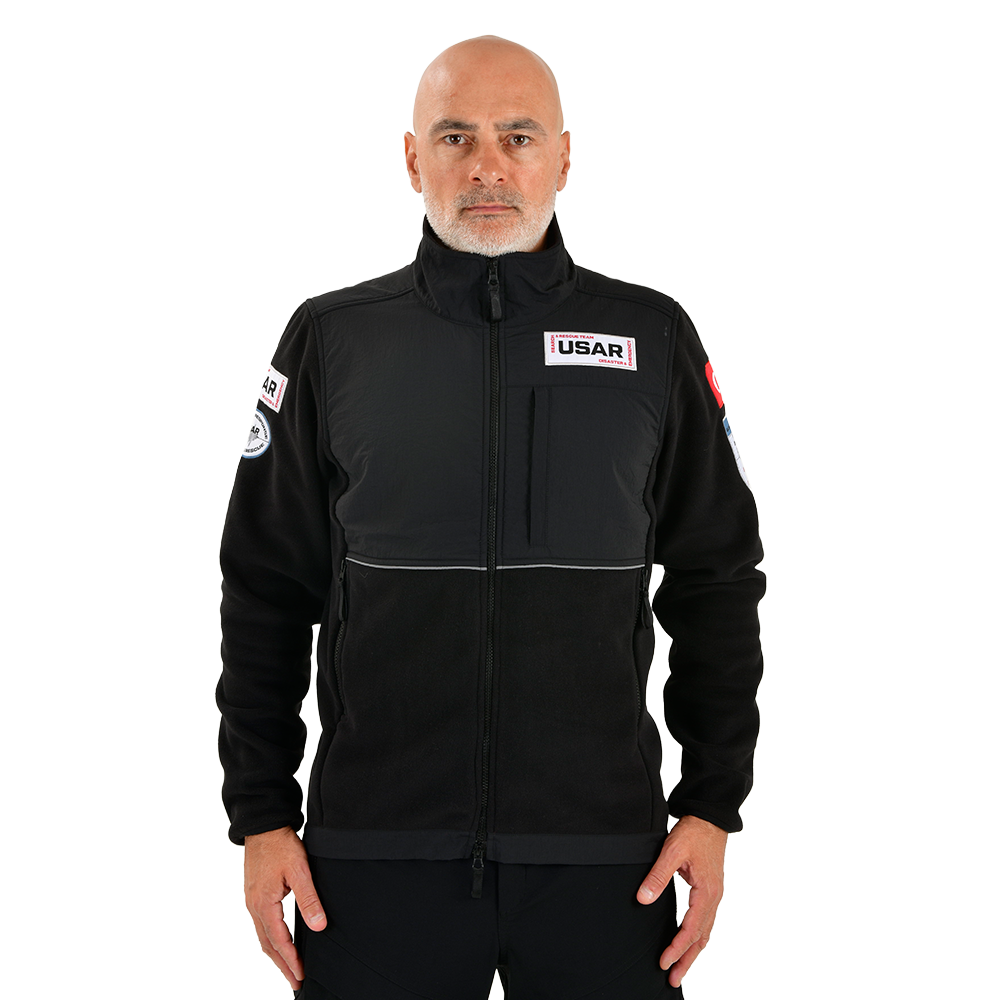 Indus Operational Fleece Jacket - Black