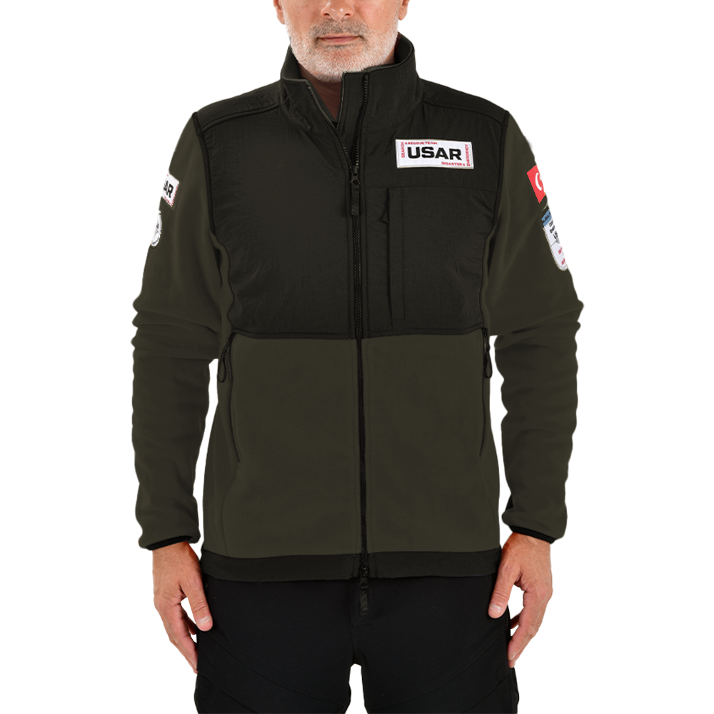 Indus Operational Fleece Jacket - Khaki