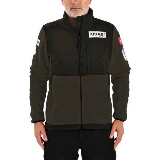 Indus Operational Fleece Jacket - Khaki