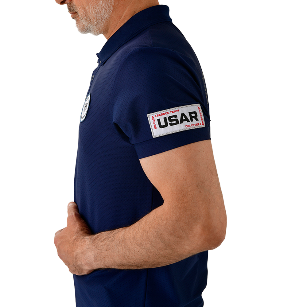 League Technical Polo Shirt - Navy