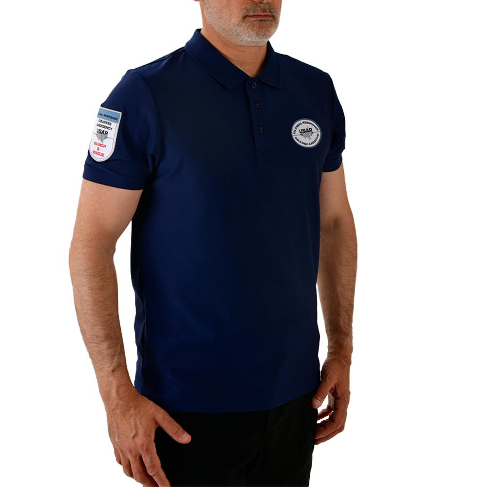 League Technical Polo Shirt - Navy