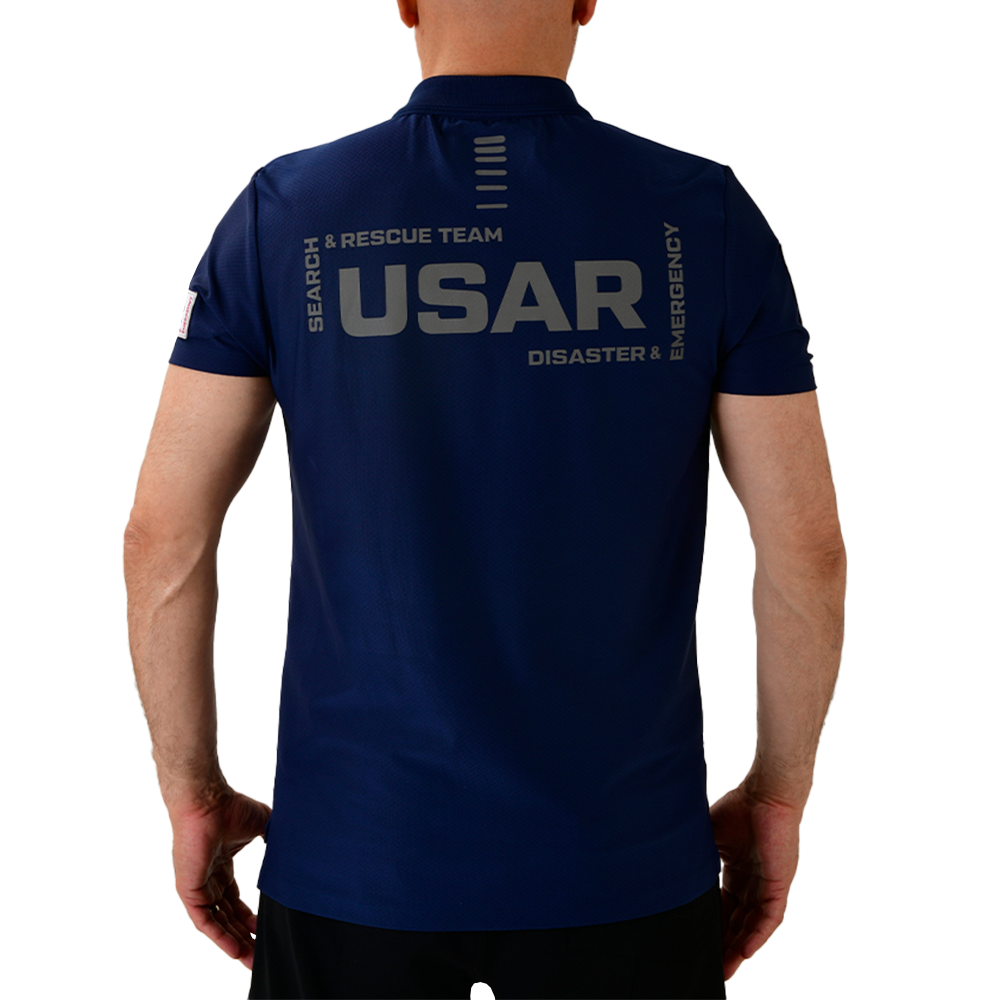 League Technical Polo Shirt - Navy