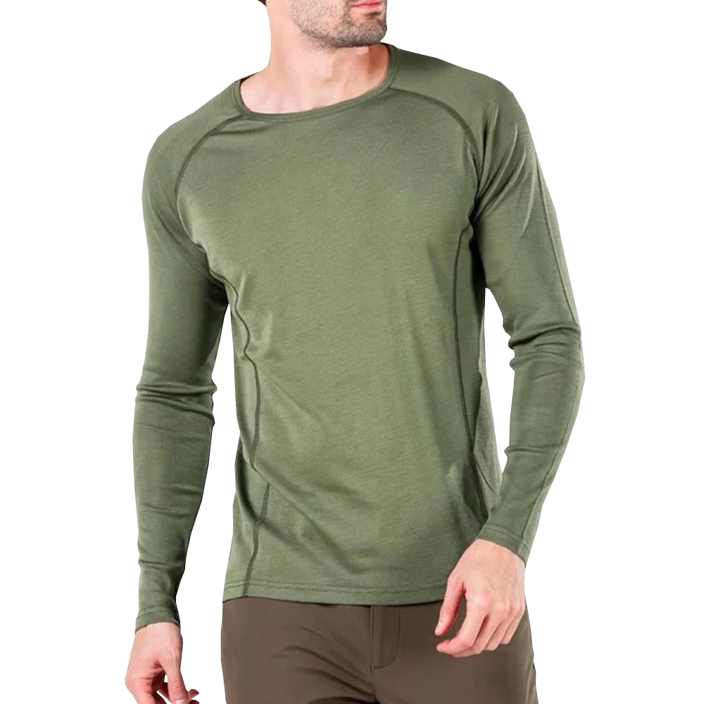 USAR Merino Base Layer Top – 100% Wool Thermal Shirt for Tactical & Rescue Operations