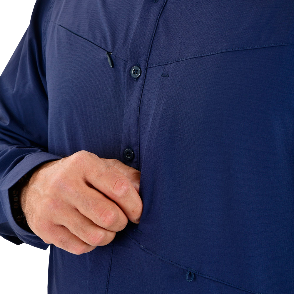 Outlander Technical Field Shirt -Navy