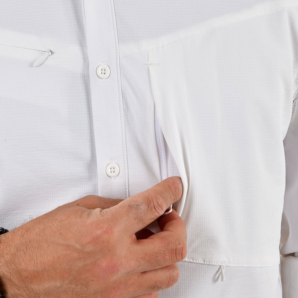 Outlander Technical Field Shirt -White