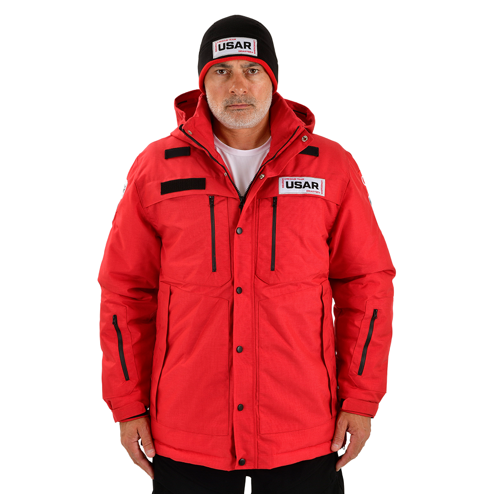 USAR Cold Climate Outer Shell Parka - Red