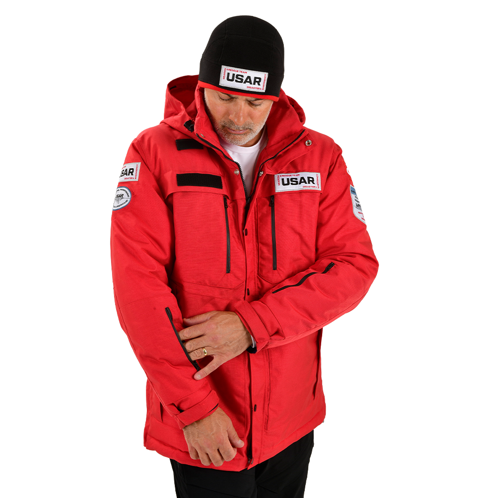 USAR Cold Climate Outer Shell Parka - Red