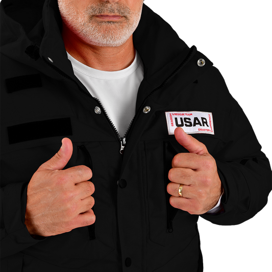 USAR Cold Climate Outer Shell Parka - Black