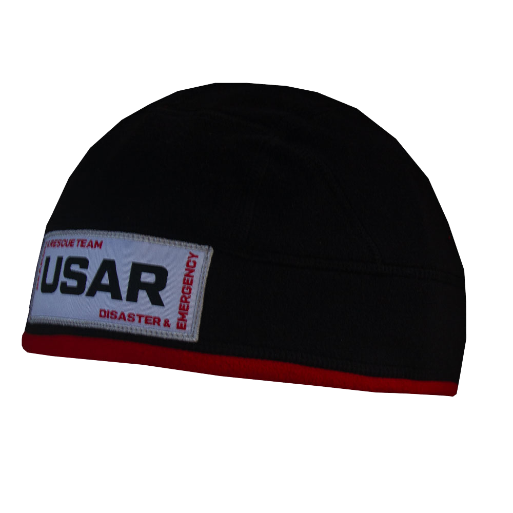 USAR Helmet - Compatible Operational Fleece Beanie - Black