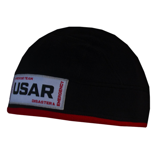 USAR Helmet - Compatible Operational Fleece Beanie - Black