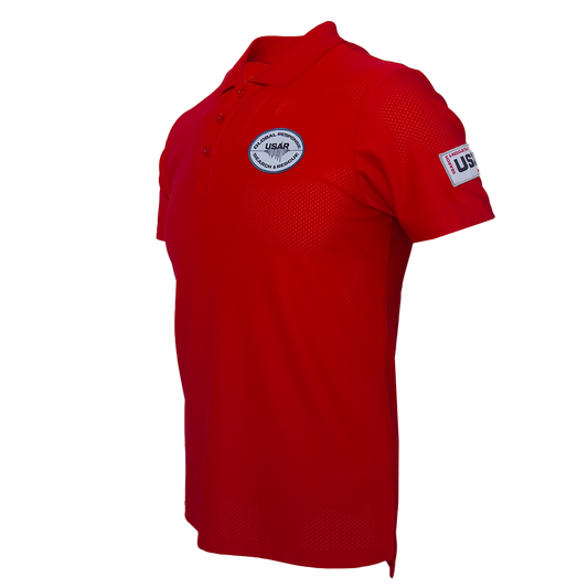 League Technical Polo Shirt - Red