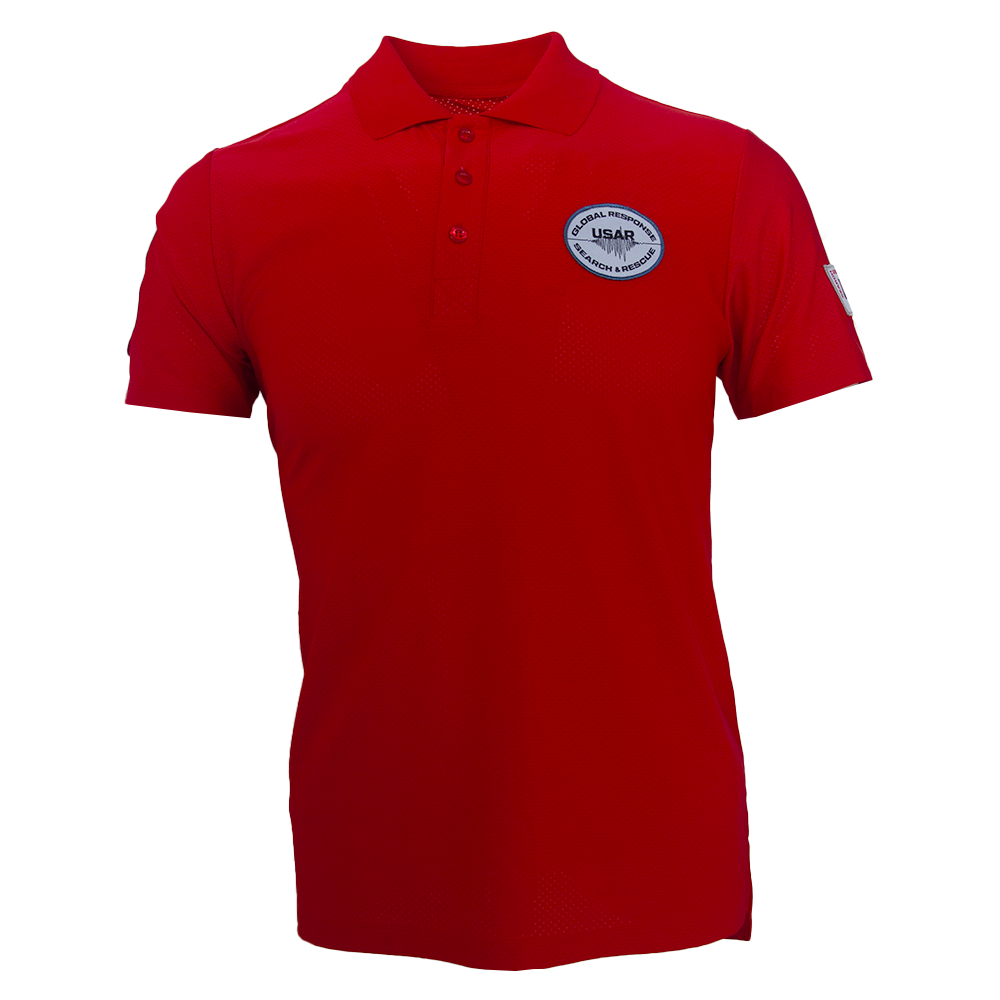 League Technical Polo Shirt - Red