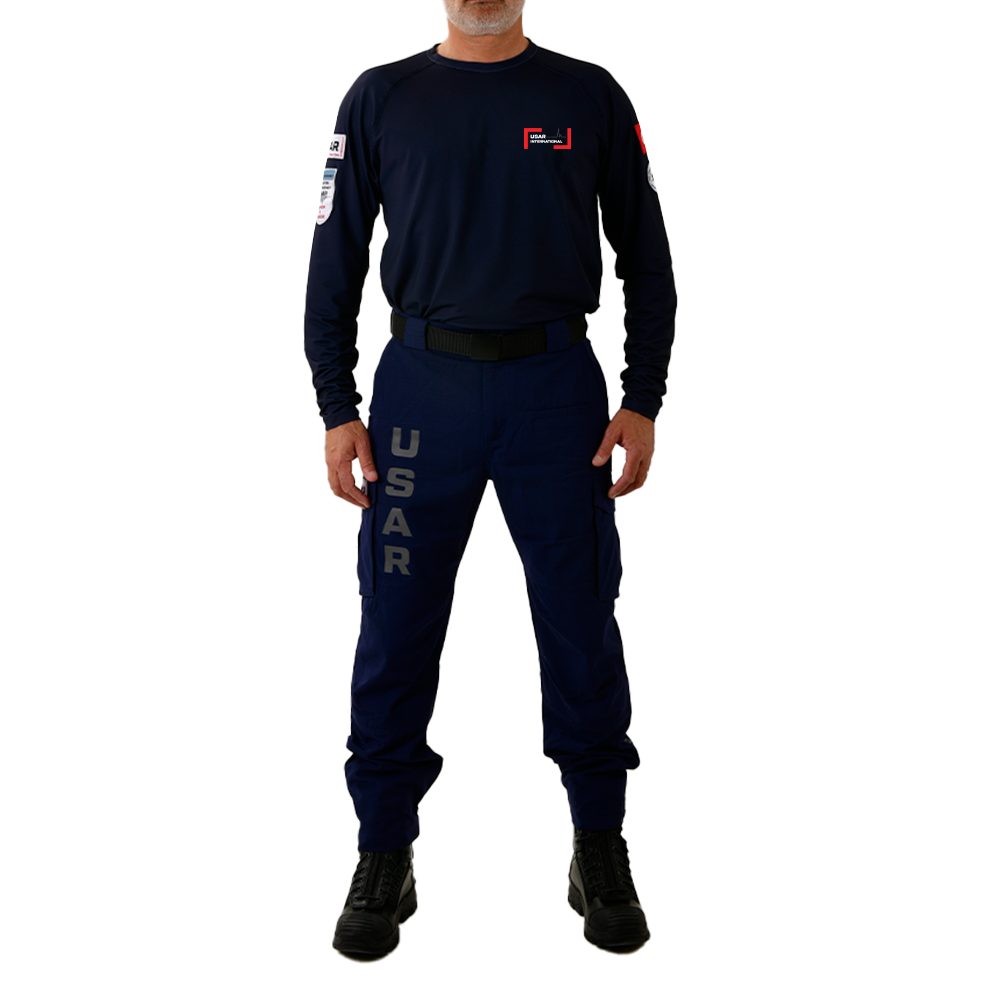 Cyclone Long Sleeve Operational T-Shirt - Navy