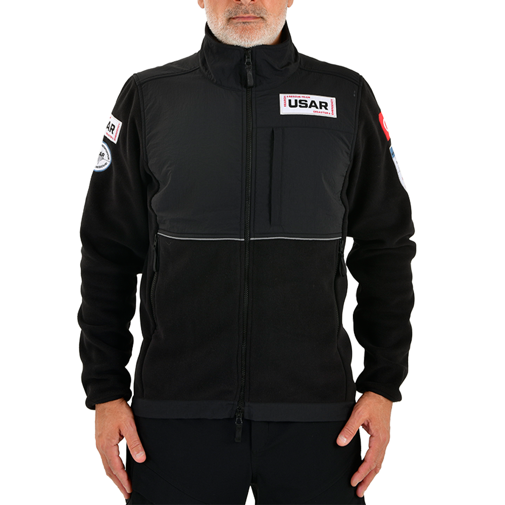 Indus Operational Fleece Jacket - Black