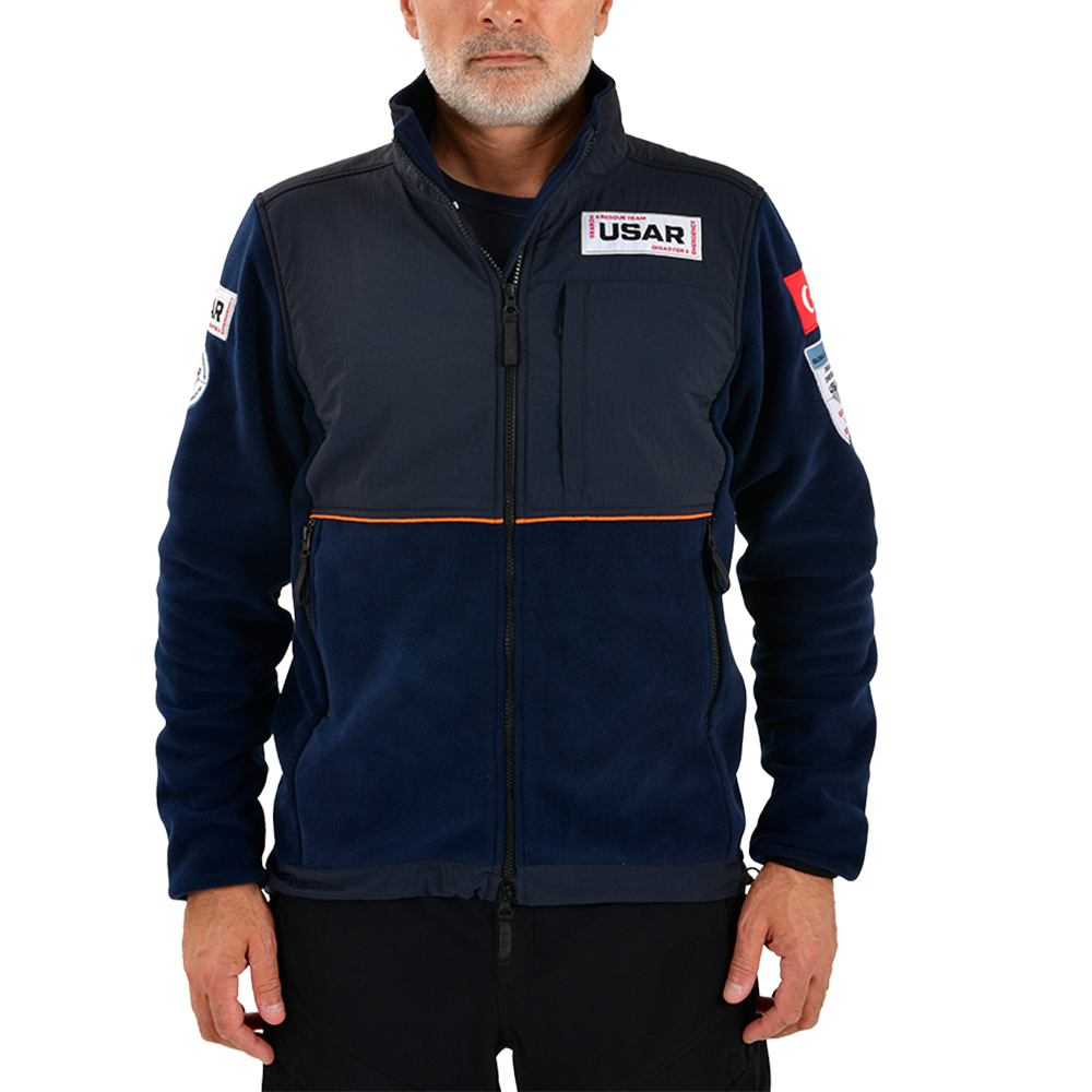 Indus Operational Fleece Jacket - Navy