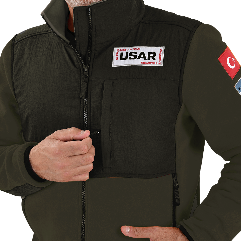 Indus Operasyonel Polar Ceket - Haki
