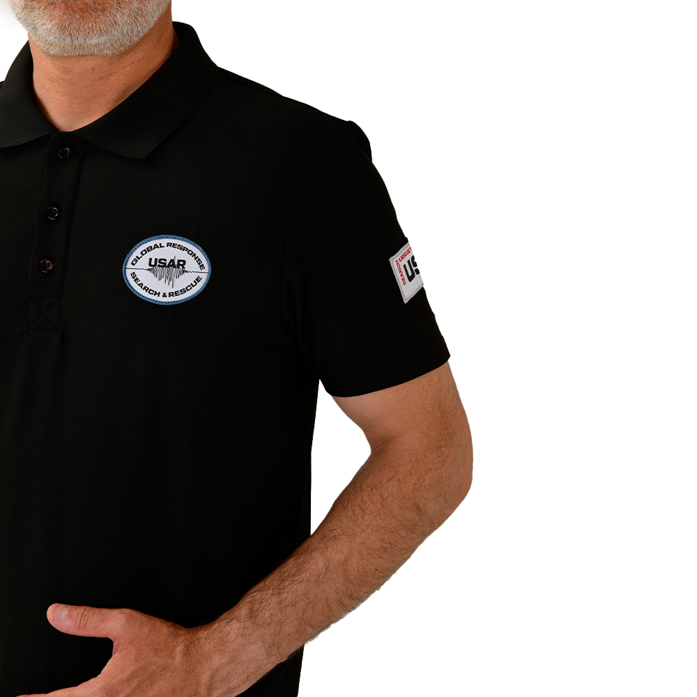 League Technical Polo Shirt - Black