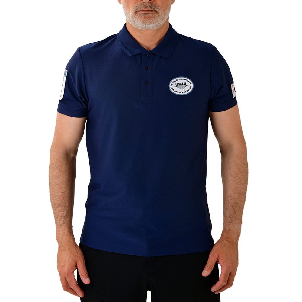 League Technical Polo Shirt - Navy