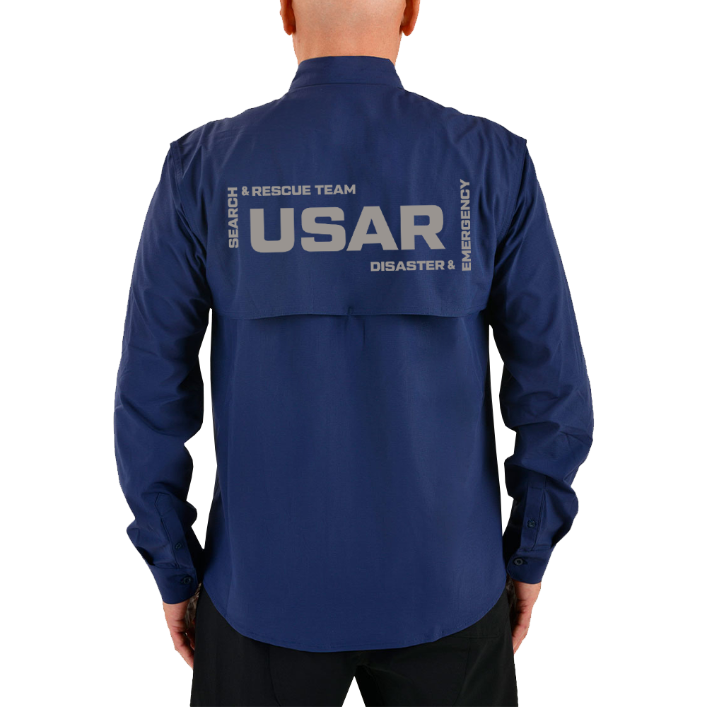 Outlander Technical Field Shirt -Navy