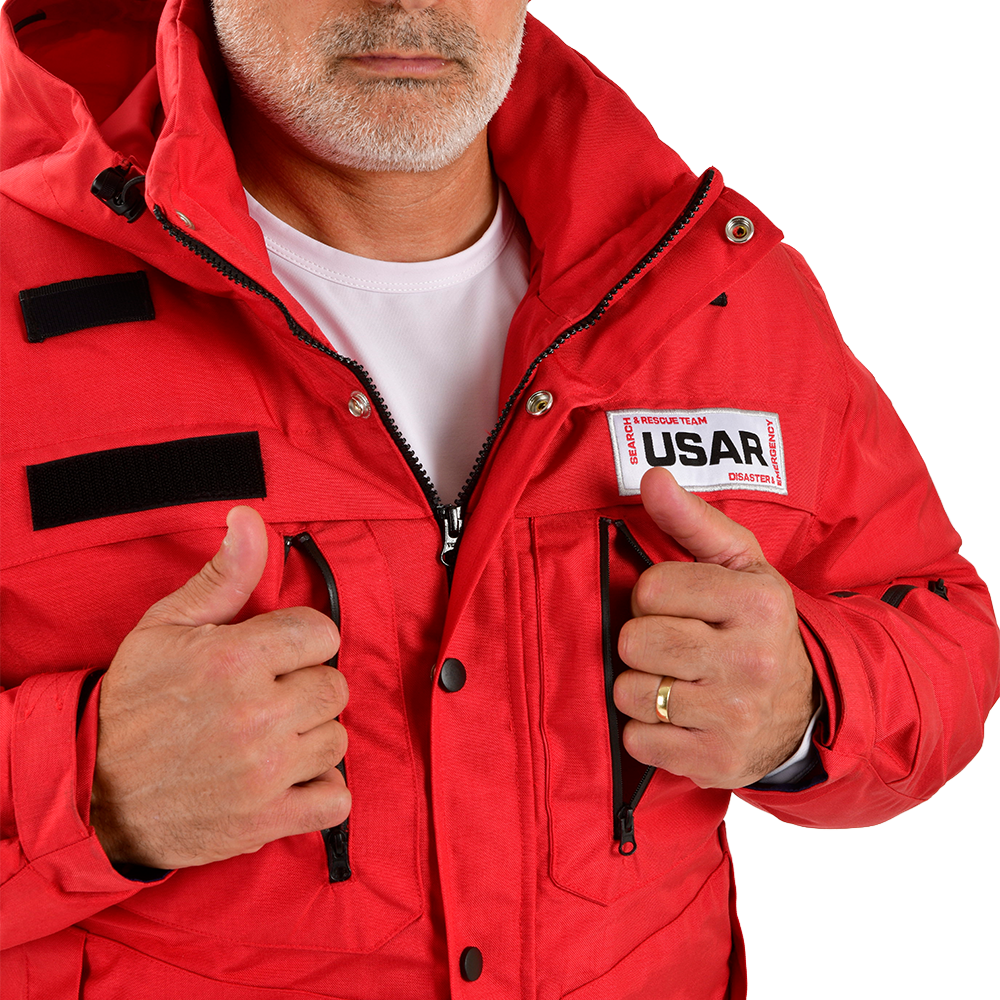 USAR Cold Climate Outer Shell Parka - Red
