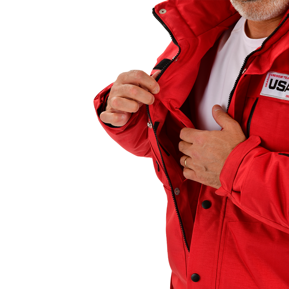 USAR Cold Climate Outer Shell Parka - Red