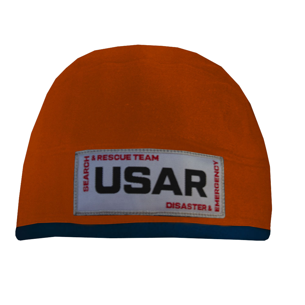 USAR Helmet - Compatible Operational Fleece Beanie - Orange