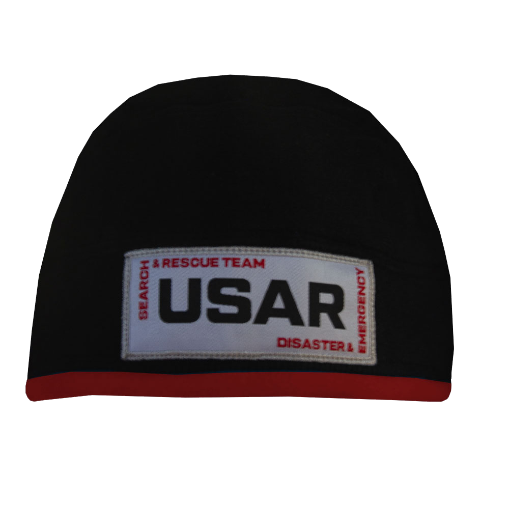 USAR Helmet - Compatible Operational Fleece Beanie - Black