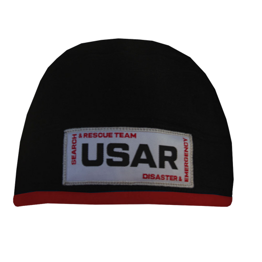 USAR Helmet - Compatible Operational Fleece Beanie - Black