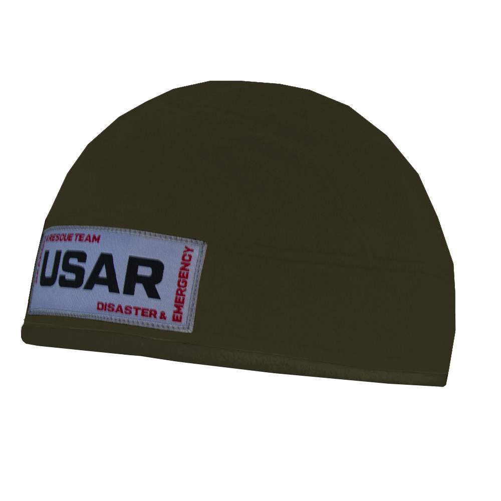 USAR Helmet - Compatible Operational Fleece Beanie -Khaki