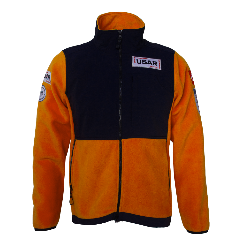 Indus Operational Fleece Jacket –  Orange