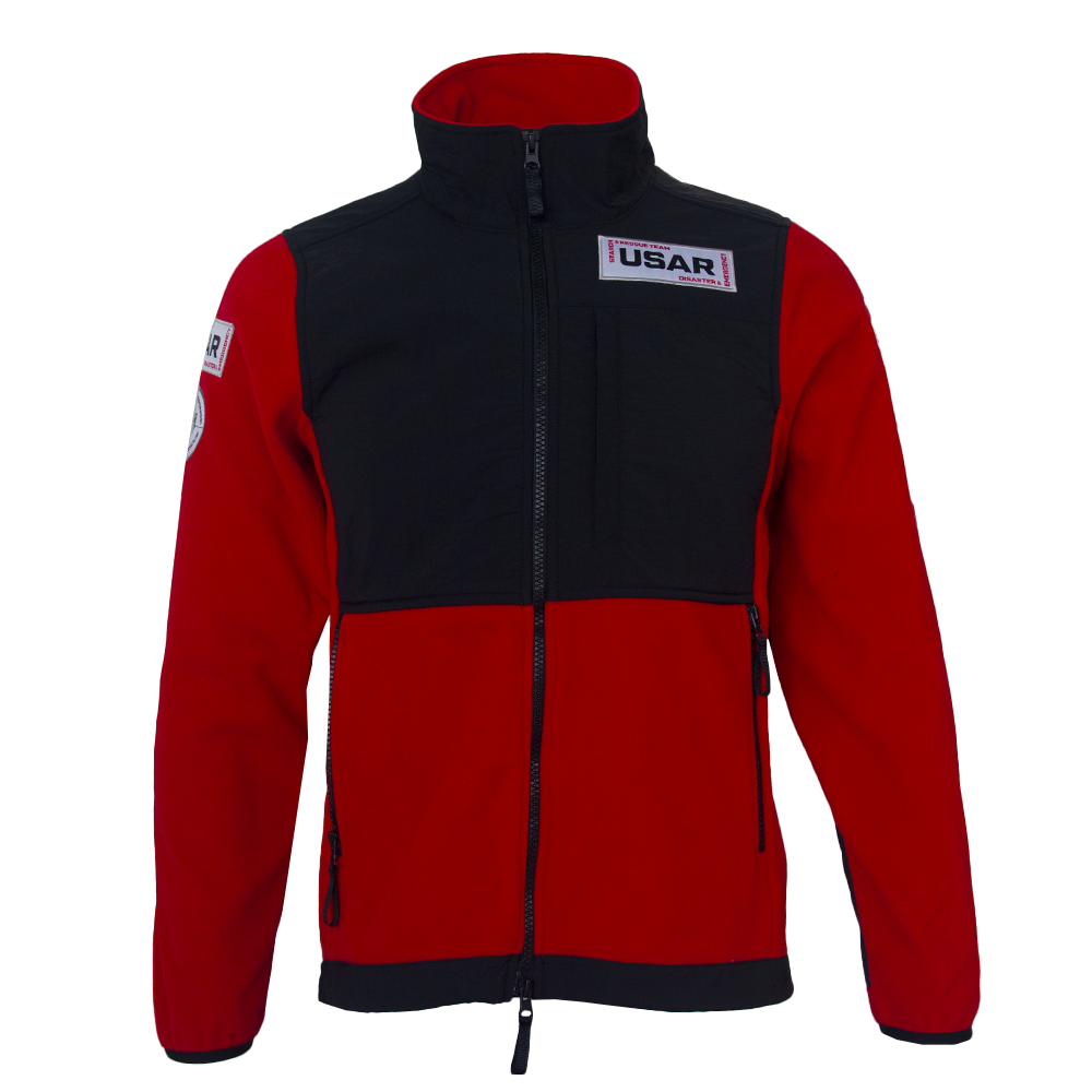 Indus Operational Fleece Jacket  - Red