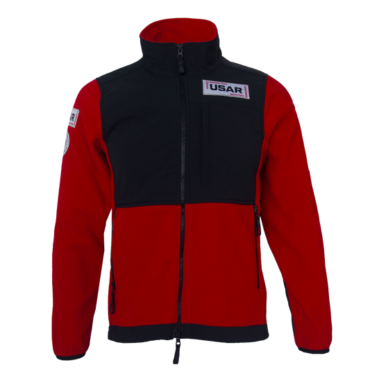 Indus Operational Fleece Jacket  - Red