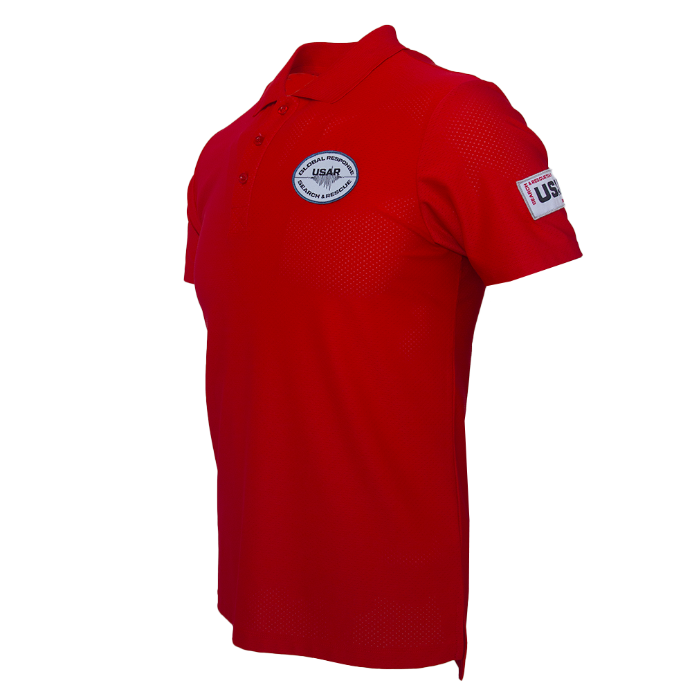 League Technical Polo Shirt - Red