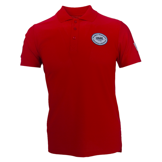 League Technical Polo Shirt - Red